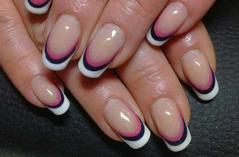 لاک فرنچ ناخن