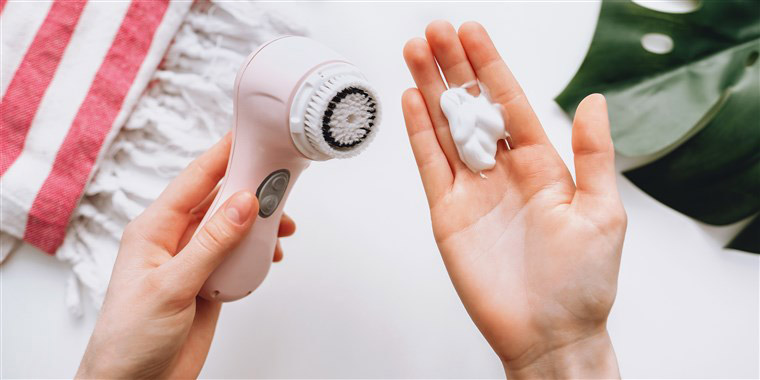 چگونگی استفاده از برس پاکسازی