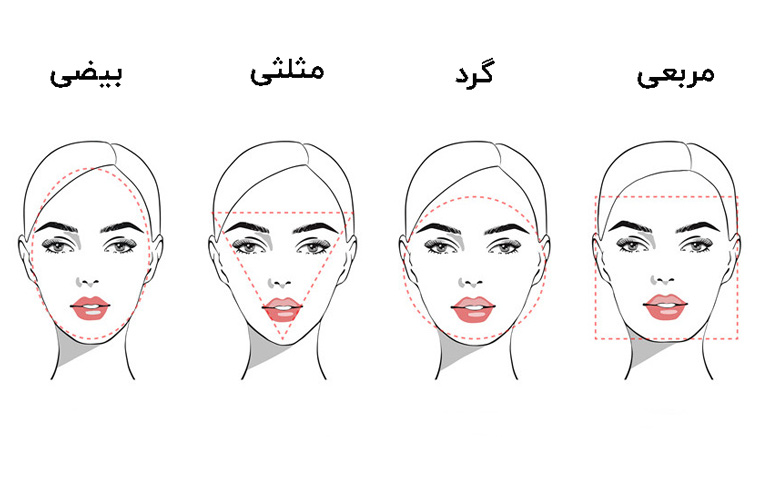 انتخاب لباس شب برای خانمها -شکلهای مختلف صورت