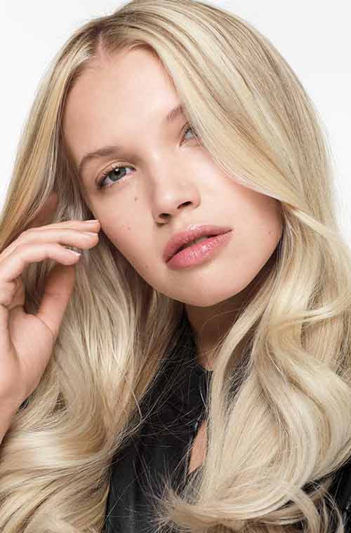 creamy blonde