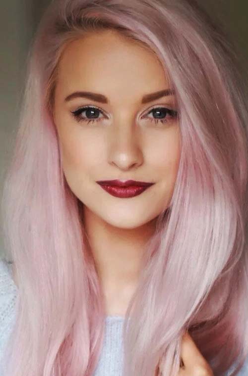 pastel pink